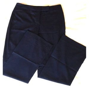 WHBM sz8 flare navy summerweight trouser